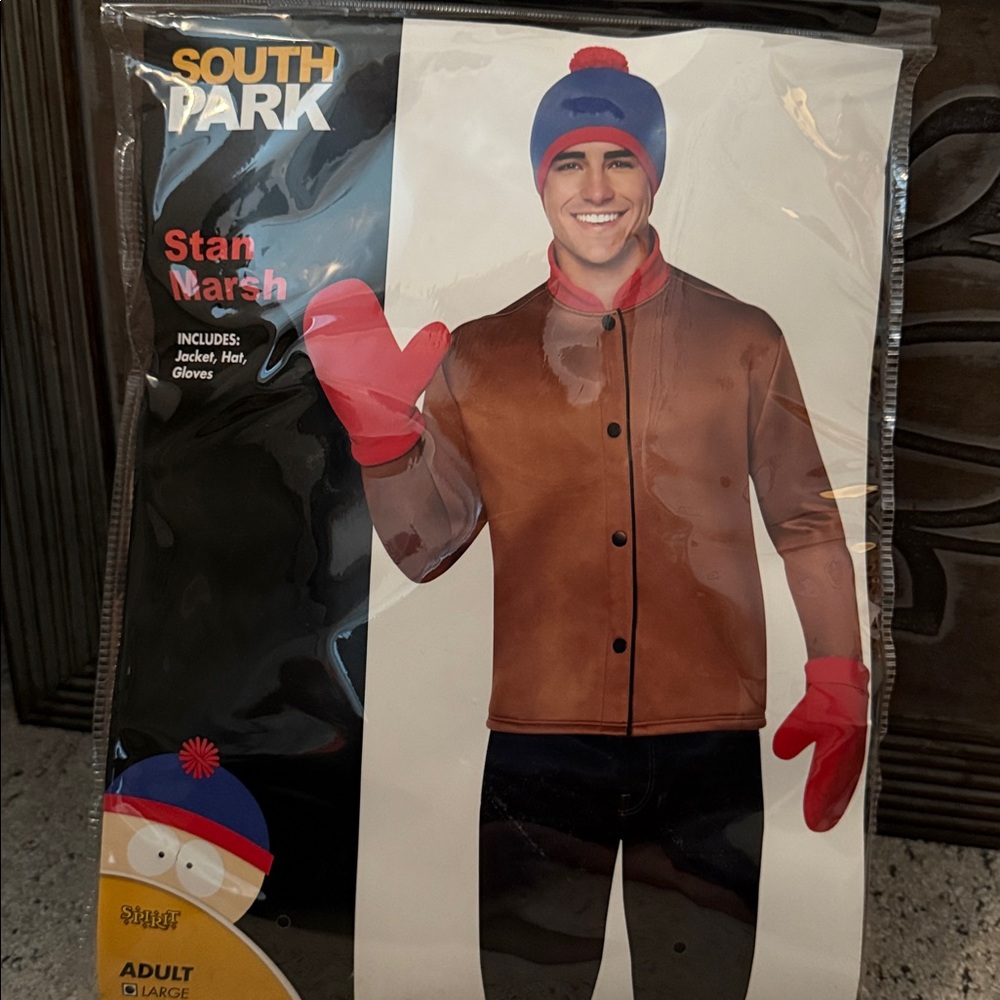 South Park Stan Marsh Costume with Mask - Picture 4 of 4